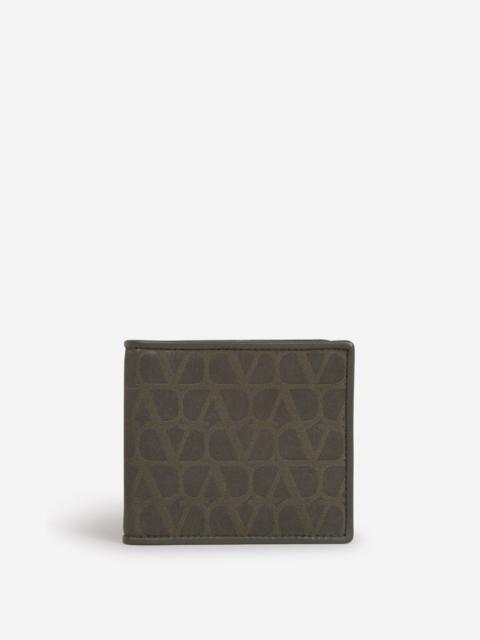 Valentino JACQUARD LOGO WALLET