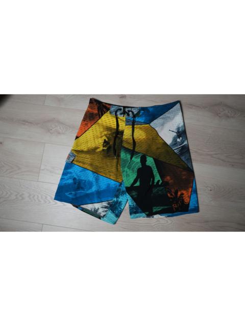 Other Designers Archival Clothing - vintage archive graphic all over print comic shorts swim