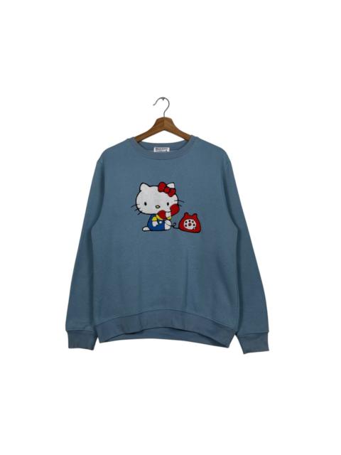 Other Designers Japanese Brand - HELLO KITTY Big Logo Crewneck Sweatshirts #1683-C75