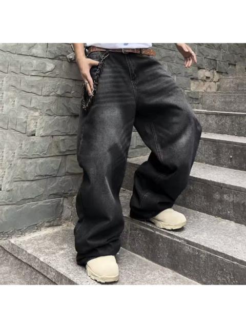 Other Designers VIBE - Solid Color Simple Style Baggy Jeans Daily