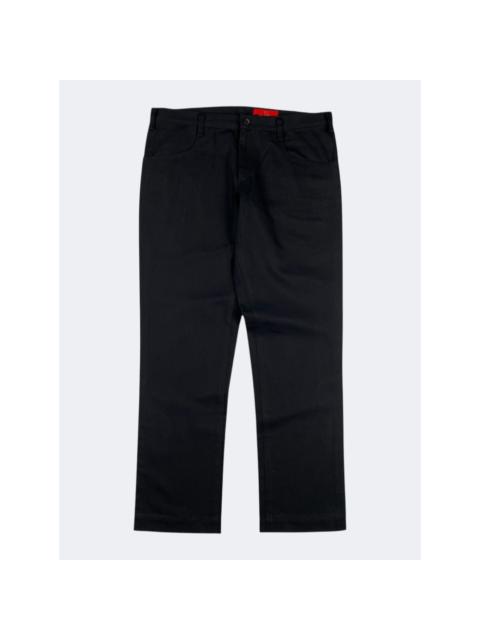 Yohji Yamamoto Black Light Cotton Pants