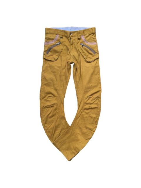 Other Designers Avant Garde - PPFM J-Cut Suspender Pants