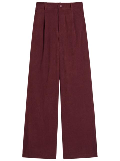 VARLEY Varley Floris Wide-leg Corduroy Trousers