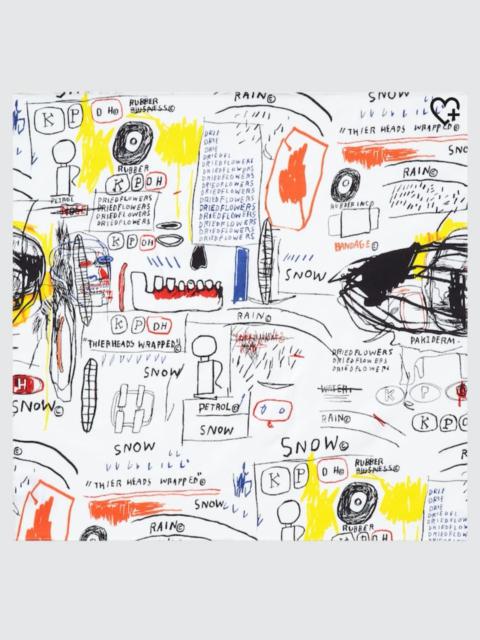 Other Designers Japanese Brand - Jean-Michel Basquiat Handkerchief Bandana Limited Edition