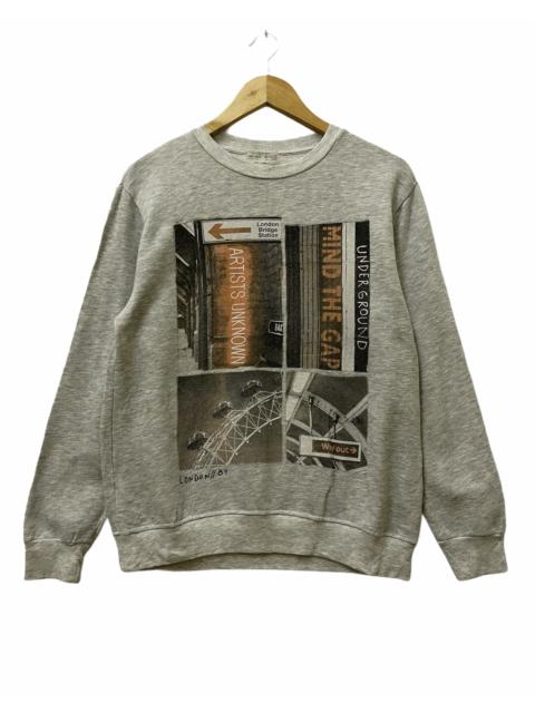 Other Designers Zara - Vintage Zara Boys Big Logo Sweatshirt Grey