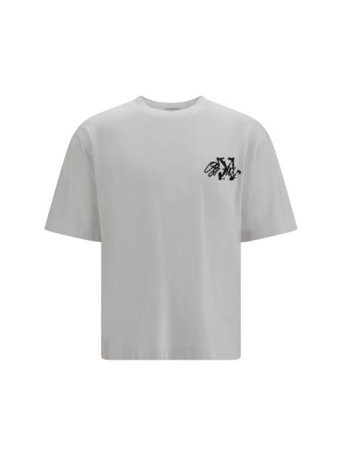 Off-White Off-White Men Stroke Skate T-Shirt