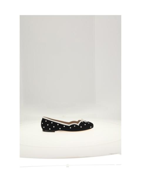 Dior Dior Point D'ESPRIT Ballerina Black Women