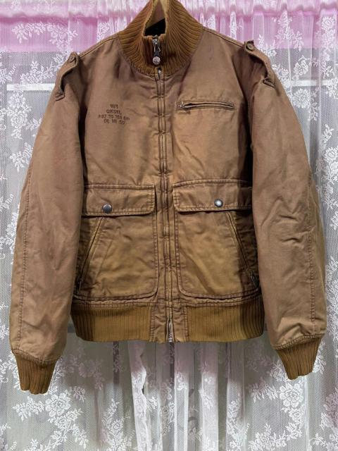 Diesel Vintage Diesel W1 Bomber Jacket Rare Design