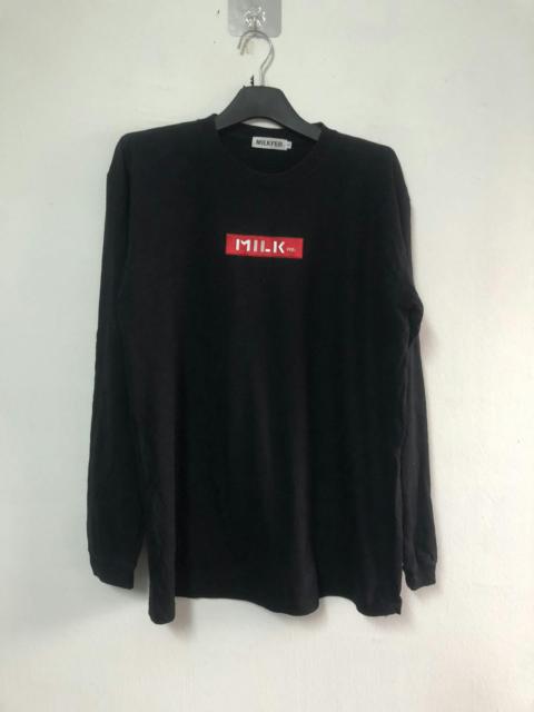 Other Designers Japanese Brand - MILKFED T Shirt Box Logo Longsleeve