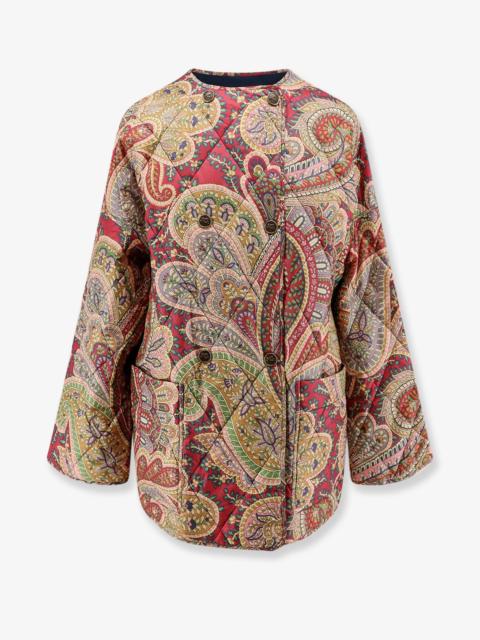 Etro Etro Women Reversible Padded Multicolor Jacket