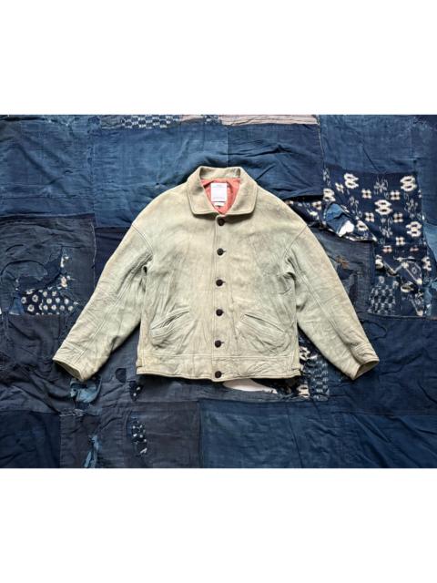 visvim VISVIM 24SS DUNLOP (FR VEG.L) IT Washed & Distressed Sheepskin Jacket