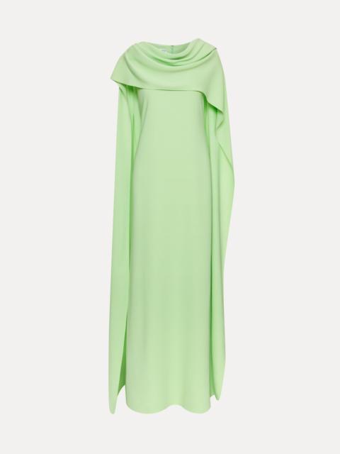 Oscar de la Renta DRAPE BACK GEORGETTE CAFTAN