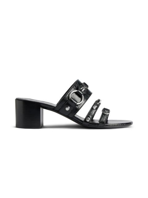 BALENCIAGA Women's City Sandal in Black