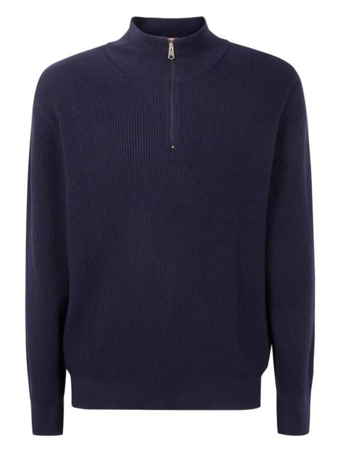 Paul Smith Mens Sweater Zip Neck