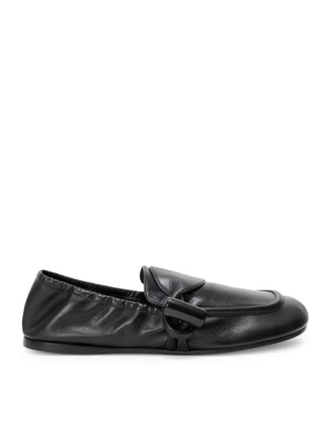 Loewe Loewe Women Toggle Moccasin In Smooth And Polished Calfskin