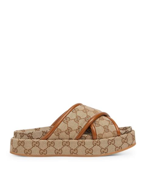 Gucci Women Platform Sandal Nappa