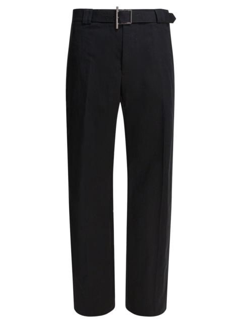 Alexander McQueen Alexander McQueen Black Cotton Trousers (IT 50)