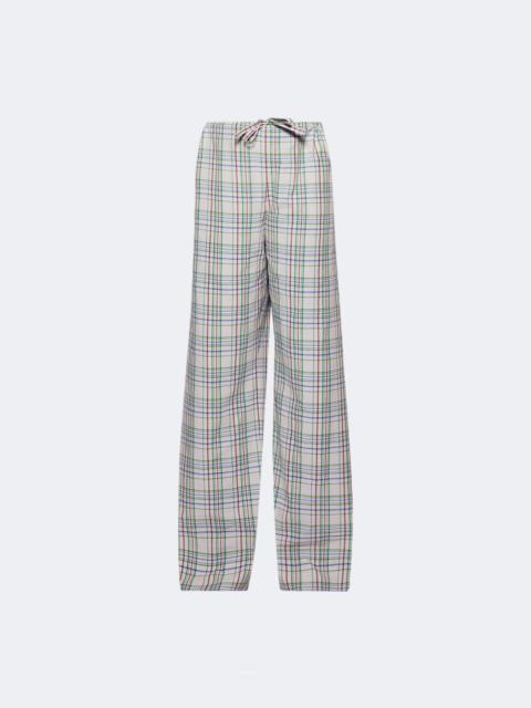 The Row Hypnosta Pant Ivory And Green