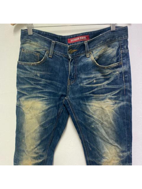 Other Designers Rubber Soul Acid Wash Jeans
