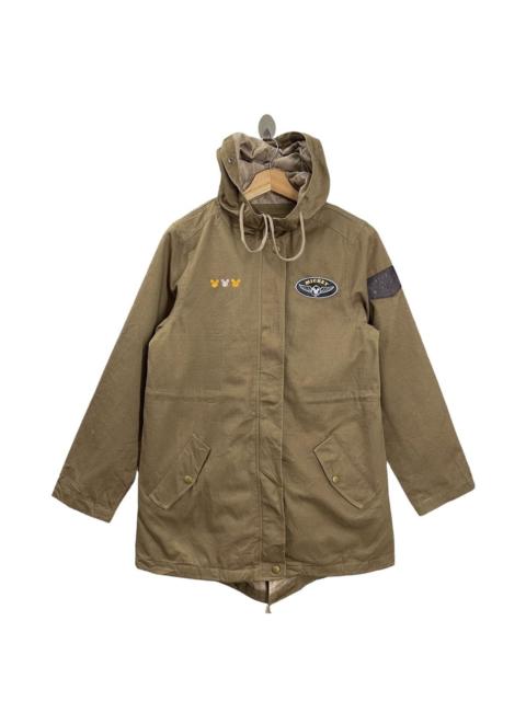 Other Designers Vintage Disney Mickey Mouse Belle Maison Parka Jacket Size M