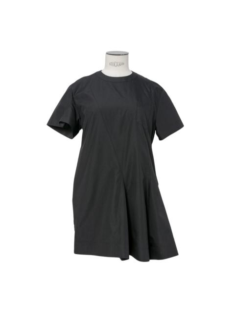 sacai Mini Poplin T-Shirt Dress