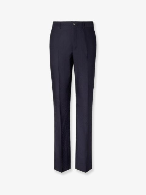 FENDI Fendi Men Trousers Wool Tonal Stitching