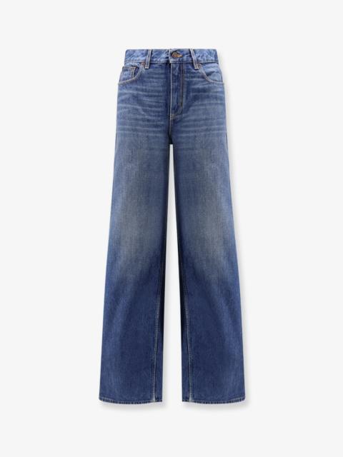 Chloé Chloe' Women Jeans With Leather Logo Tag