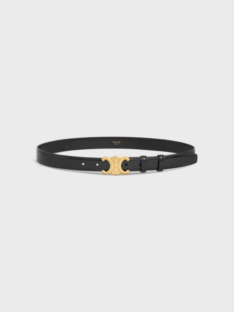 CELINE Medium Triomphe Belt in Taurillon Leather