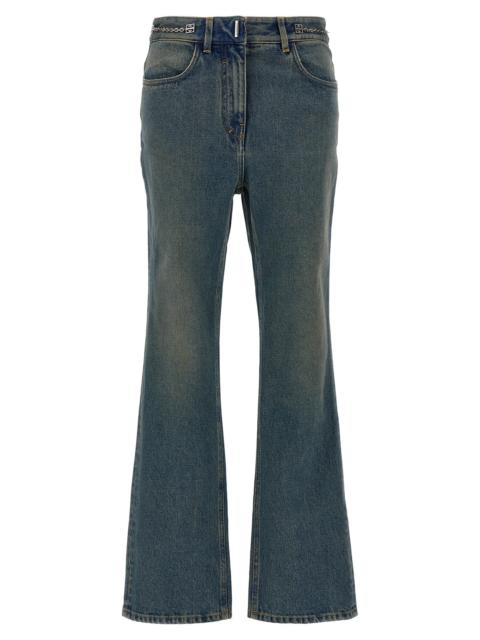 Givenchy Givenchy Women Chain Jeans With Logo