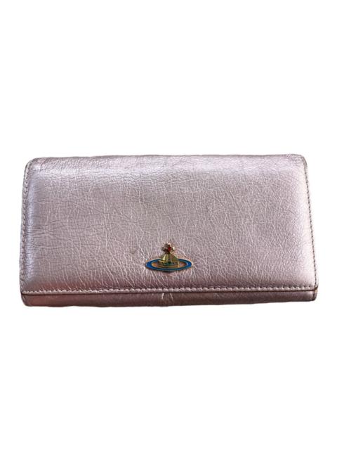 Vivienne Westwood Colourful Orb Long Wallet Leather