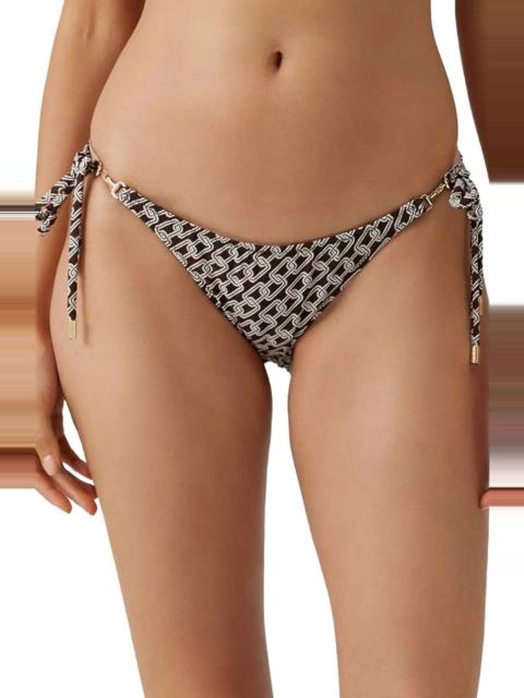 MELISSA ODABASH Melissa Odabash Menorca Side Tie Bikini Bottoms in Chain at Nordstrom