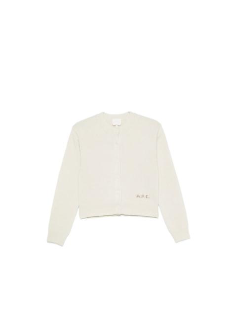 A.P.C. A.P.C. Neutrals Knitwear - Cardigans Women