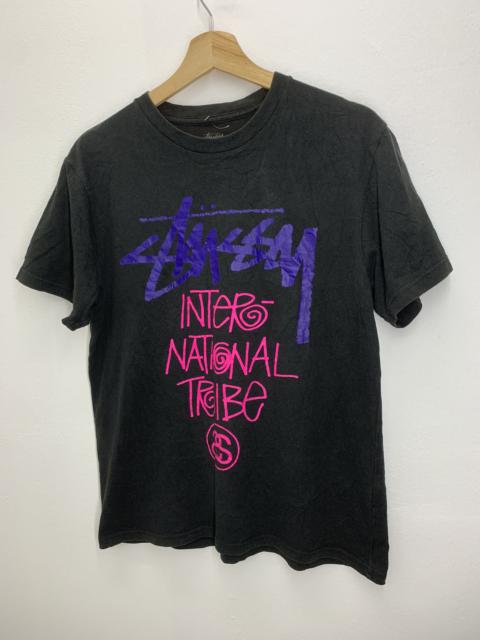Other Designers Vintage - Vintage Stussy Tribe Faded Tshirt
