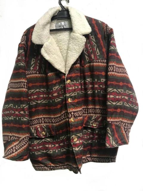 Other Designers Japanese Brand - Naturalism Navajo Kapital Inspired WARM jacket