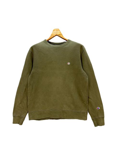 Champion Champion Olive Green Crewneck Sweatshirts #A2-0038