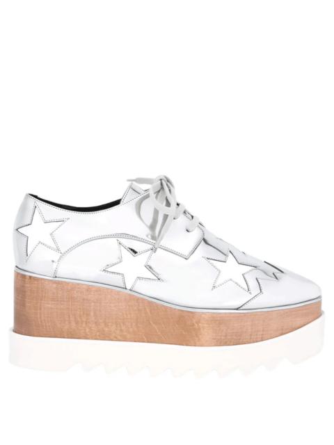 Stella McCartney Elyse Stars Mirror Lace Up Flatform