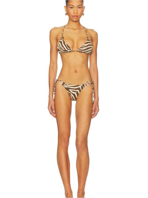 Zimmermann Wanderlust Ring Tie Bikini Set