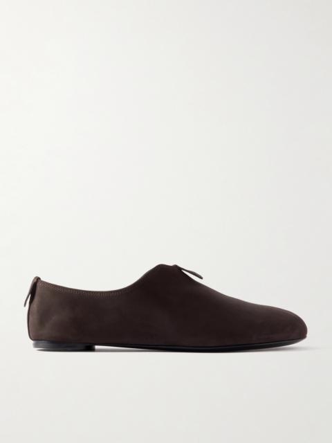 Loro Piana Floaty Nubuck Loafers