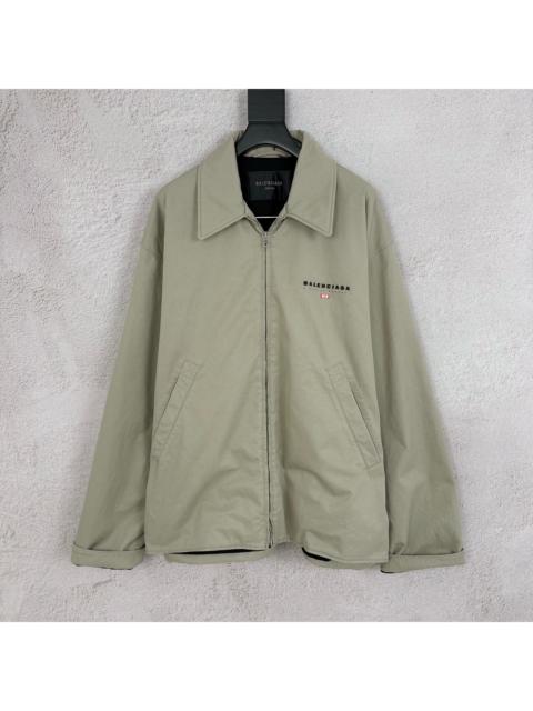 BALENCIAGA Balenciaga Military Beige Cotton Jacket