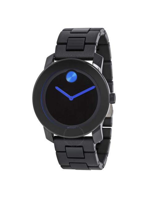 Other Designers Movado Bold 42 mm Black Dial TR90 Polyurethane Men's Watch 3600099