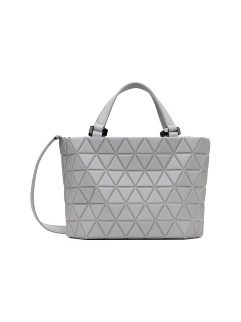 BAO BAO ISSEY MIYAKE Gray Crystal Matte Bag