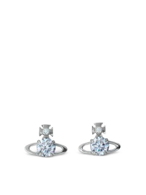 Vivienne Westwood ORB CRYSTAL STUD EARRINGS