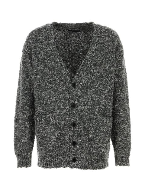 Dolce & Gabbana Two-tone wool blend cardigan