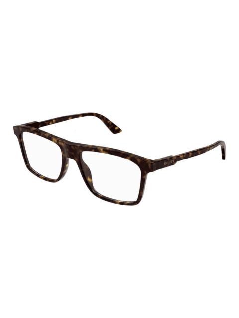 GUCCI Gucci Demo Rectangular Men's Eyeglasses GG1820O 002 55