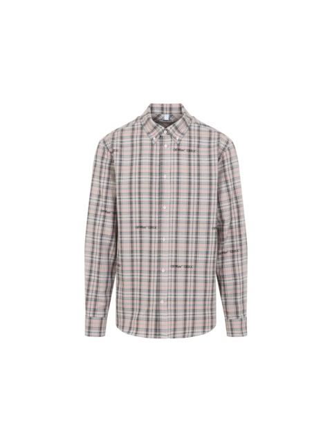 Off-White Off White Flannel Shirt Men