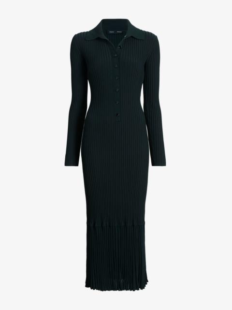 Proenza Schouler Luiza Dress in Sunburst Rib