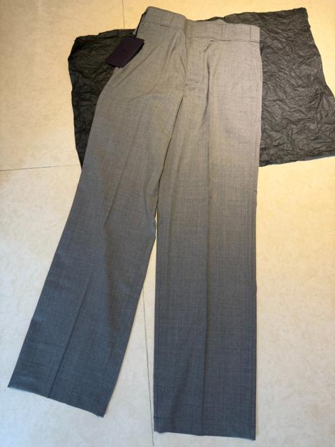 Prada Prada 25 Runway Gray Wool Dress Pants