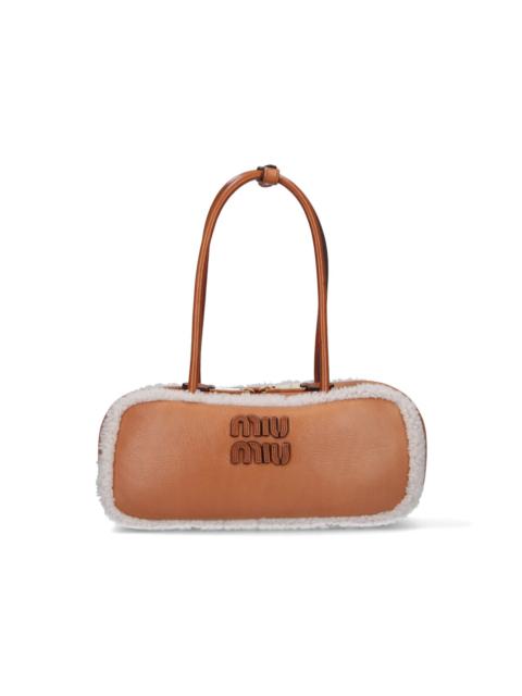 Miu Miu 'ARCADIE' SHEARLING BAG