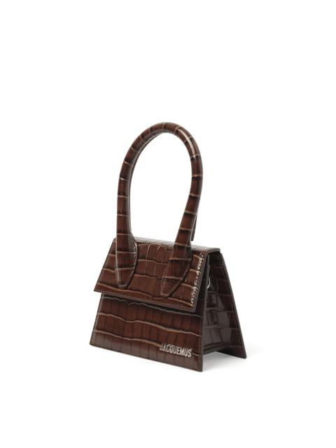 JACQUEMUS Le Chiquito Moyen in Dark Brown