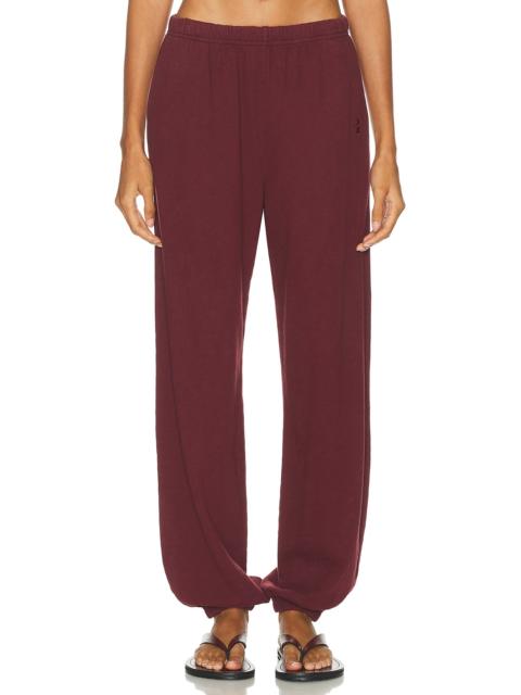 ÉTERNE Boyfriend Lightweight French Terry Pocket Sweatpant